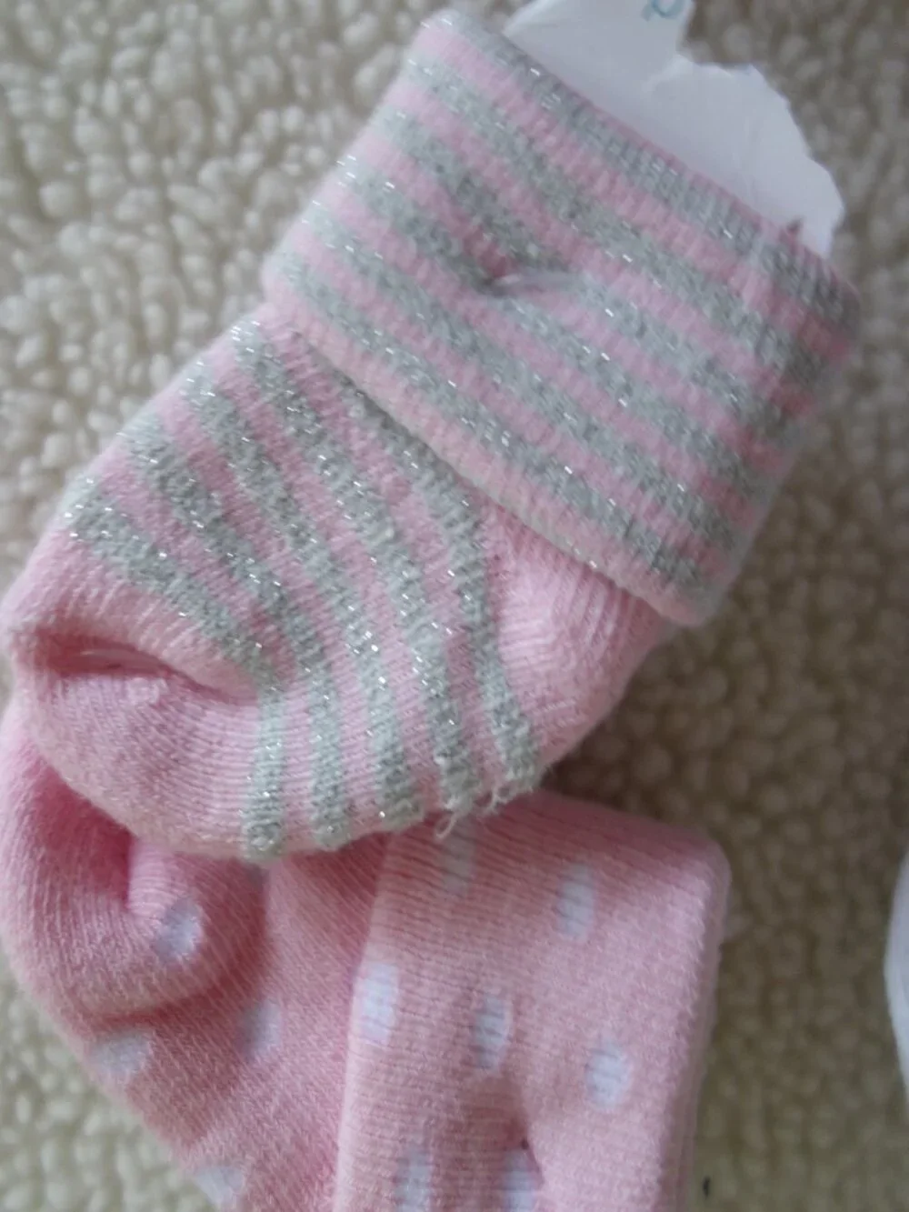 12 New Pairs of Infant Baby Girl Dress Fancy Ruffles White Pink Socks